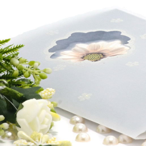 Invitatie de nunta cu margareta si calc 115401 TBZ