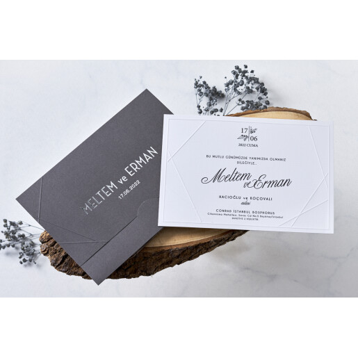Invitatie De Nunta Clasica 1176 BUTIQLINE