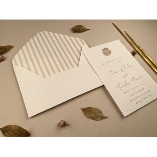 Invitatie De Nunta Eleganta 12257 ELA