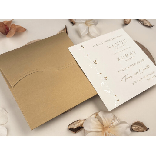 Invitatie De Nunta Florala 13311 ELITE