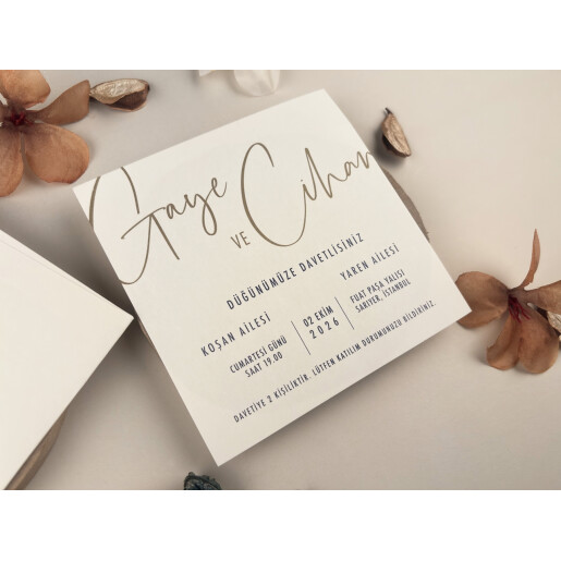 Invitatie De Nunta Eleganta 13312 ELITE