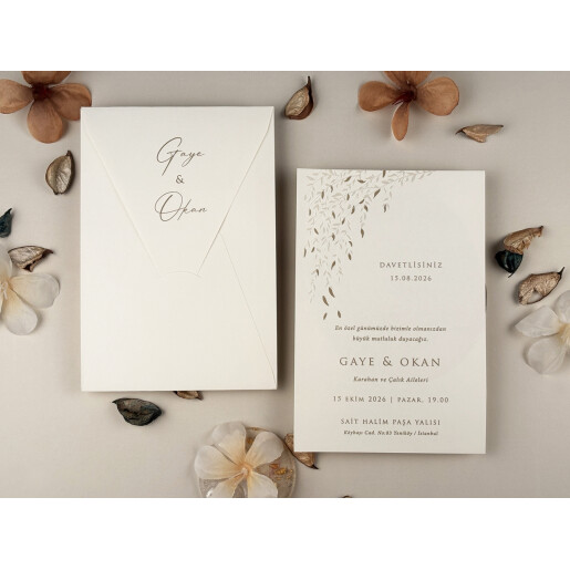 Invitatie De Nunta Florala 13315 ELITE