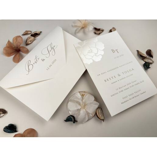 Invitatie De Nunta Florala 13318 ELITE