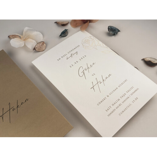 Invitatie De Nunta Florala 13325 ELITE