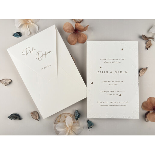 Invitatie De Nunta Florala 13326 ELITE