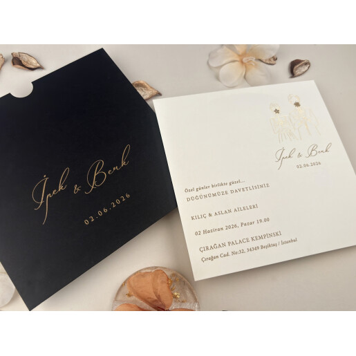 Invitatie De Nunta Romantica 13328 ELITE