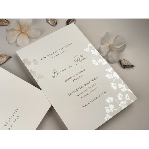 Invitatie De Nunta Florala 13329 ELITE