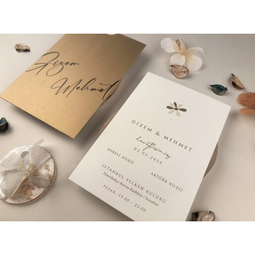 Invitatie De Nunta Florala 13331 ELITE