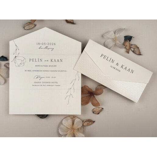 Invitatie De Nunta Eleganta 13334 ELITE