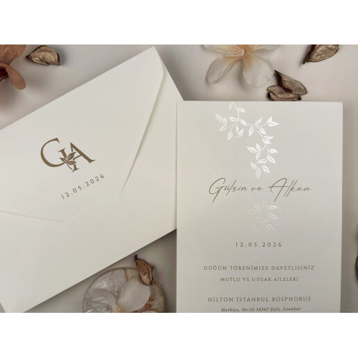 Invitatie De Nunta Florala 13335 ELITE