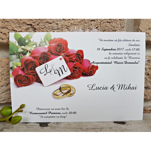Invitatie de nunta 2653 POPULAR
