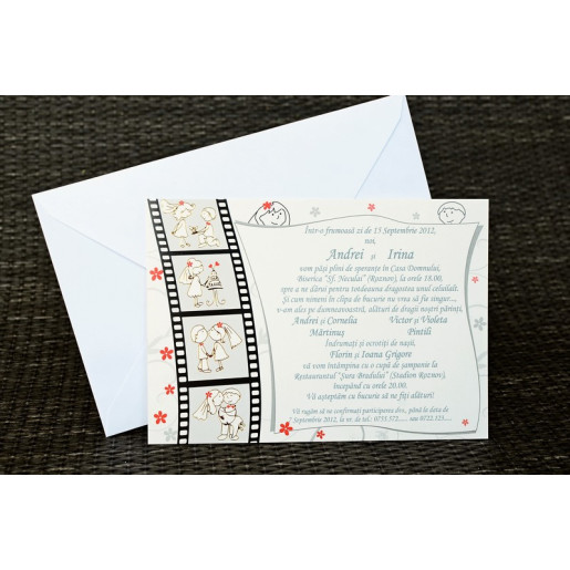Invitatie de nunta model foto 35234 Polen 
