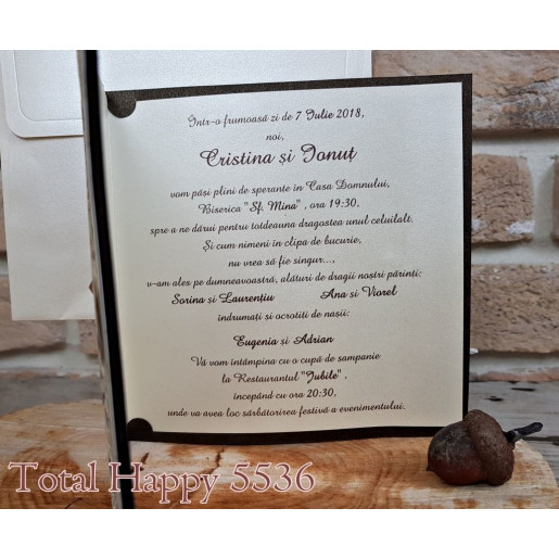 Invitatie de nunta 5536 CONCEPT