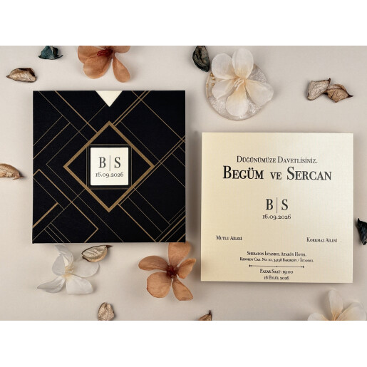 Invitatie De Nunta Eleganta 85851 ELITE