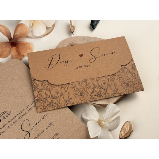 Invitatie De Nunta Florala 85852 ELITE
