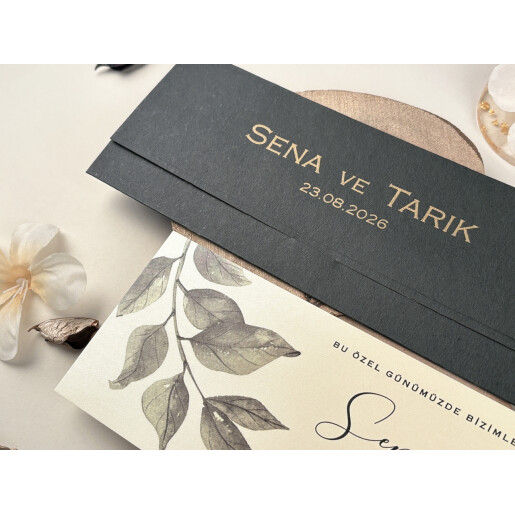 Invitatie De Nunta Florala 85859 ELITE