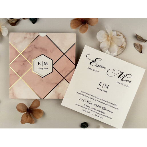 Invitatie De Nunta Eleganta 85860 ELITE