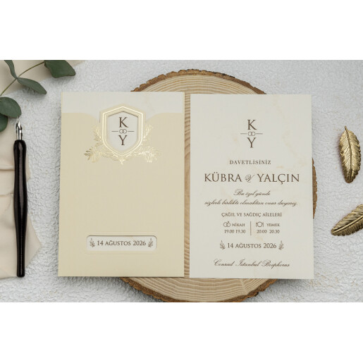 Invitatie De Nunta Eleganta 9198 EKONOM