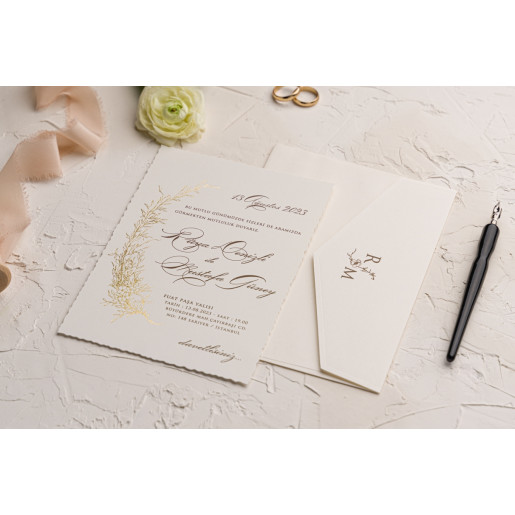 Invitatie de nunta clasic-elegant 9229 EKONOM