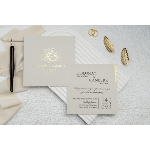 Invitatie De Nunta Eleganta 9256 EKONOM