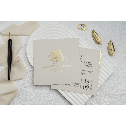 Invitatie De Nunta Eleganta 9256 EKONOM