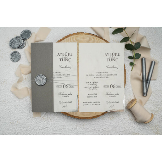 Invitatie De Nunta Eleganta 9276 EKONOM