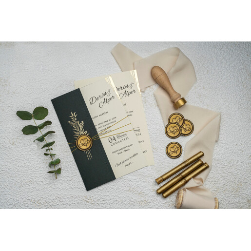Invitatie De Nunta Florala 9279 EKONOM