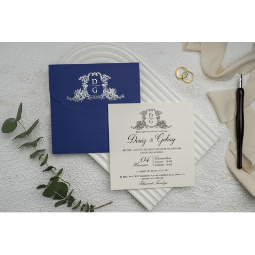 Invitatie De Nunta Eleganta 9305 EKONOM