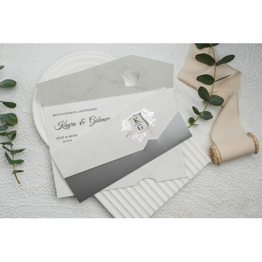Invitatie De Nunta Eleganta 9312 EKONOM