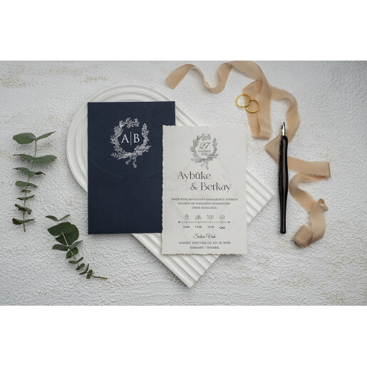 Invitatie De Nunta Eleganta 9336 EKONOM