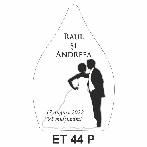 Eticheta pentru sticla ET 44 P