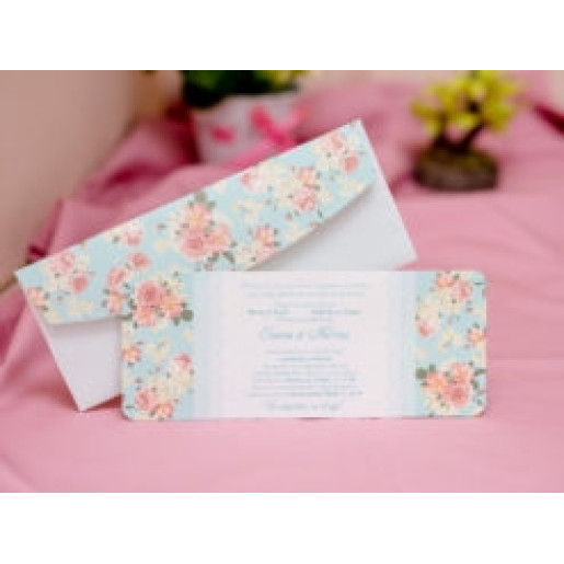 Invitatie de nunta florala 410