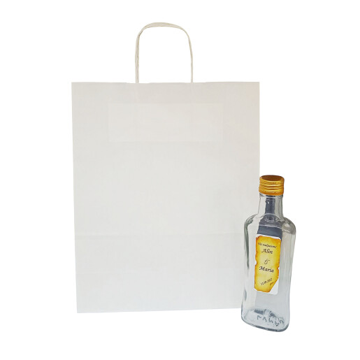 Pachet Marturii 8 Sticla+Dop+Eticheta+Punga 