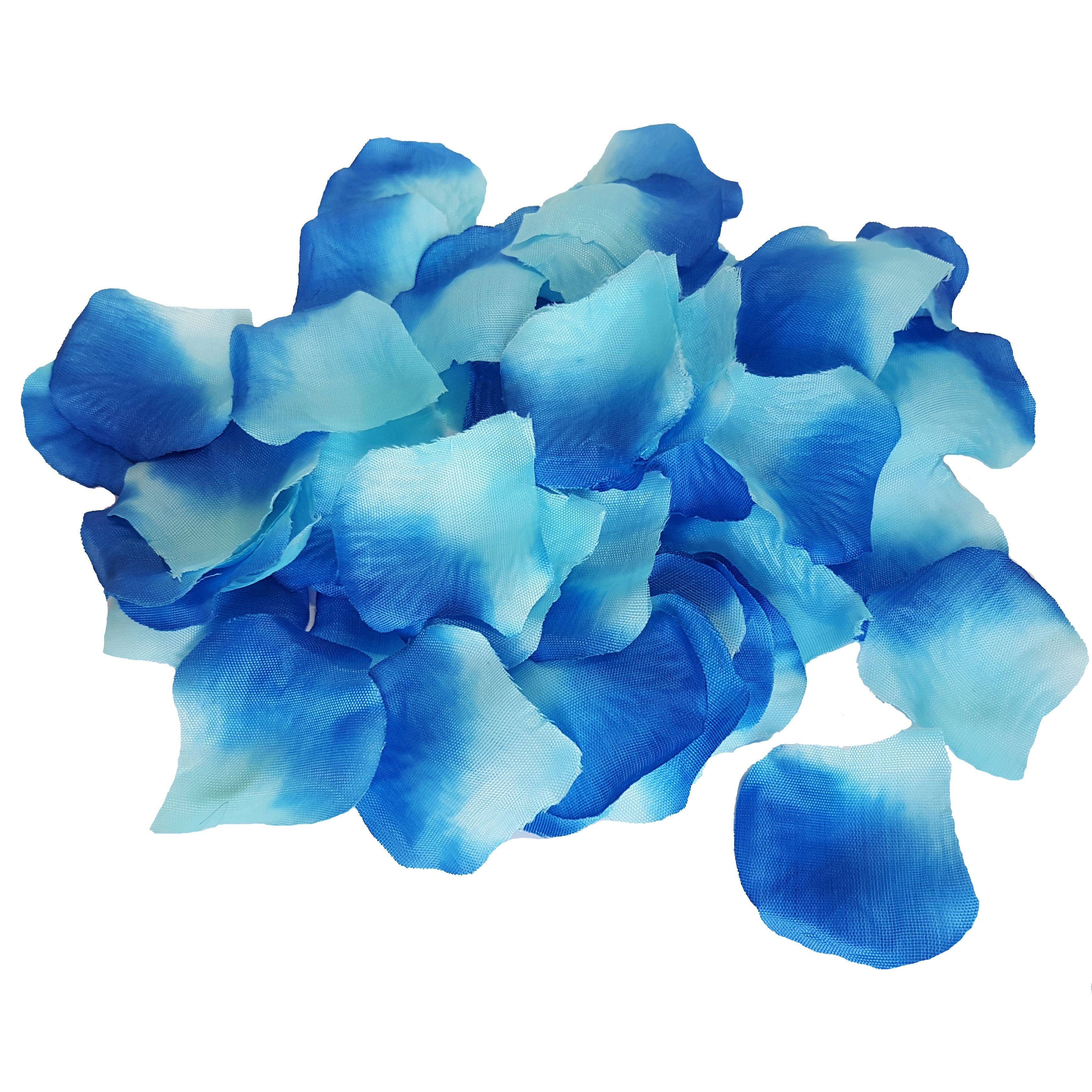 Petale Artificiale De Trandafiri Albastru Degrade Invitatie De Nunta