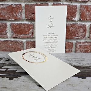 Invitatie de nunta clasica 5588 CONCEPT