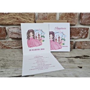 Invitatie De Botez cu Princesa 601 TH