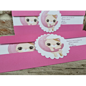 Invitatie De Botez Cu Pisica 609 TH