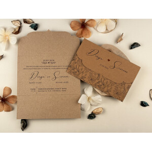 Invitatie De Nunta Florala 85852 ELITE