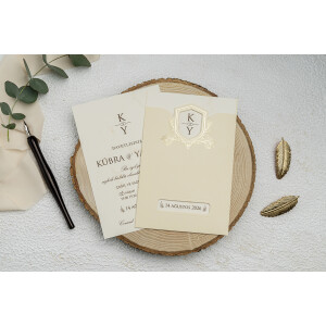 Invitatie De Nunta Eleganta 9198 EKONOM