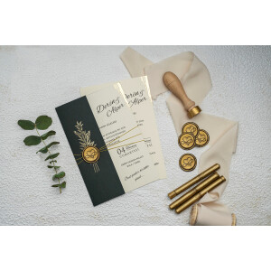 Invitatie De Nunta Florala 9279 EKONOM