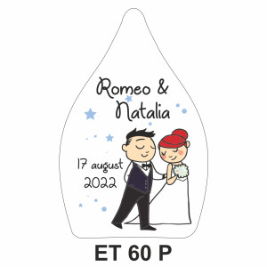 Eticheta pentru sticla ET 60 P