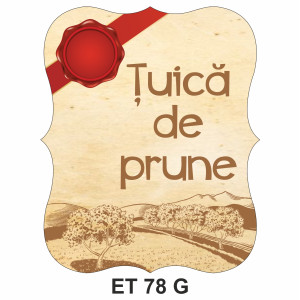 Eticheta pentru sticla ET 78 G