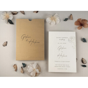 Invitatie De Nunta Florala 13325 ELITE