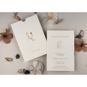 Invitatie De Nunta Romantica 13327 ELITE