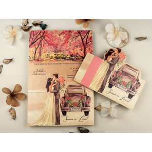 Invitatie De Nunta Cu Masina 63696 ELITE