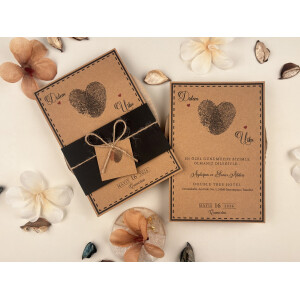 Invitatie De Nunta Cu Amprenta 74769 ELITE
