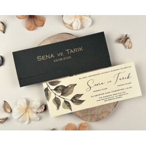 Invitatie De Nunta Florala 85859 ELITE