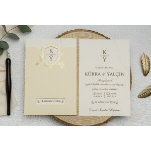 Invitatie De Nunta Eleganta 9198 EKONOM