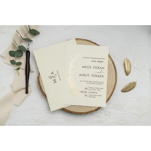 Invitatie De Nunta Clasic Elegant 9229 EKONOM