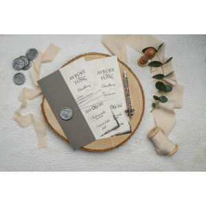 Invitatie De Nunta Eleganta 9276 EKONOM